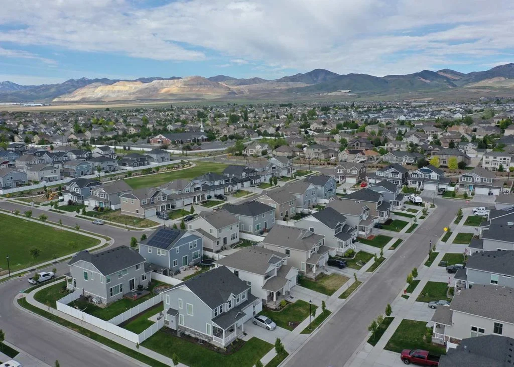 View of West Jordan city